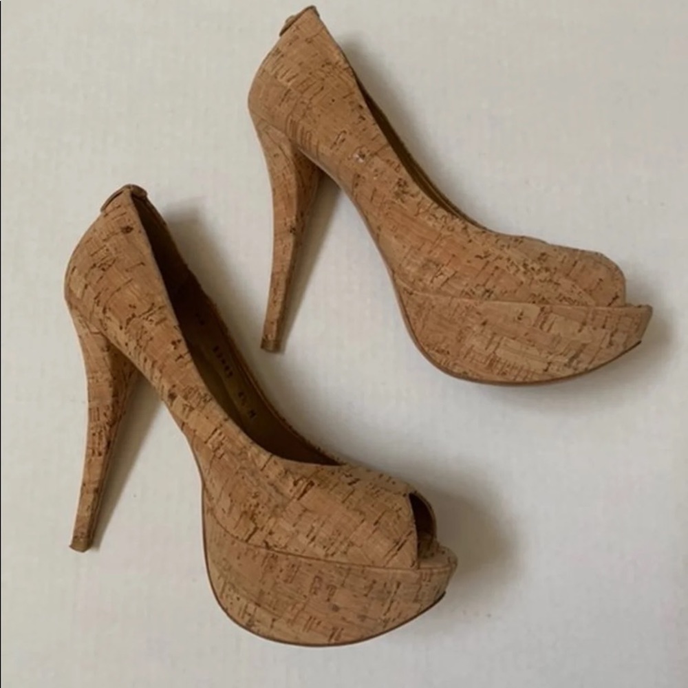 Stuart Weiztman Peep Toe Heels - image 4